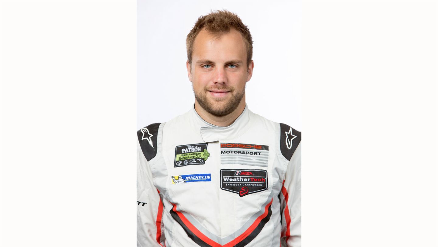 Laurens Vanthoor, works driver, 2017, Porsche AG