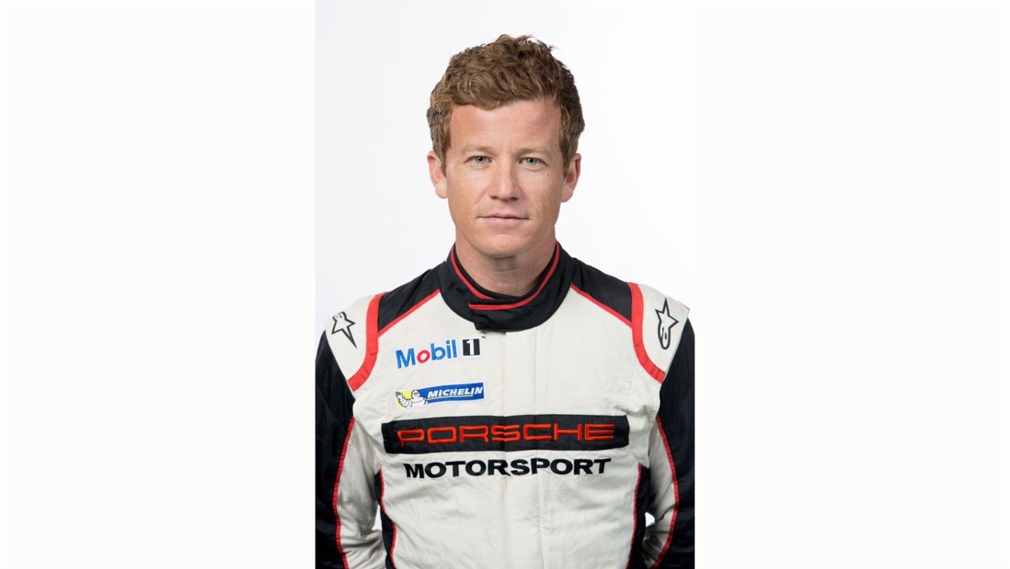 Patrick Long, works driver, 2017, Porsche AG