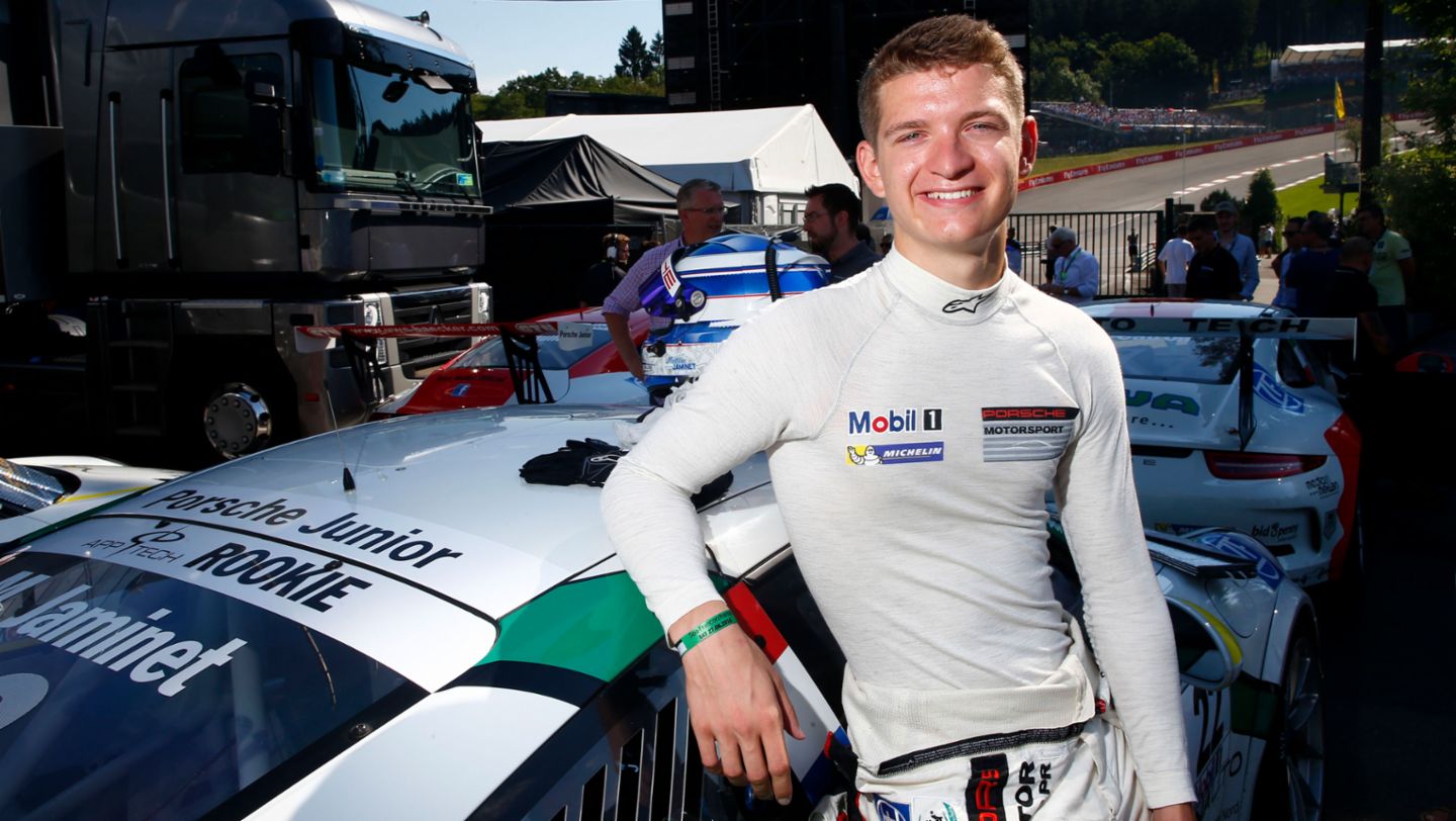 Mathieu Jaminet, Young Professional, 2016, Porsche AG