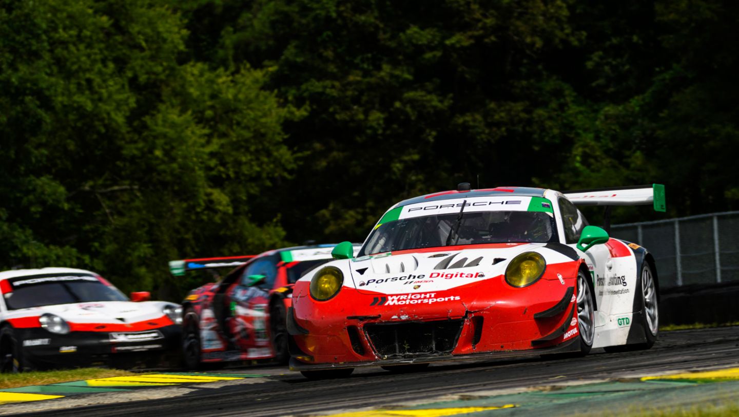 Porsche 911 GT3 R (58), IMSA WeatherTech SportsCar Championship, round 9, Danville/USA, 2018, Porsche AG