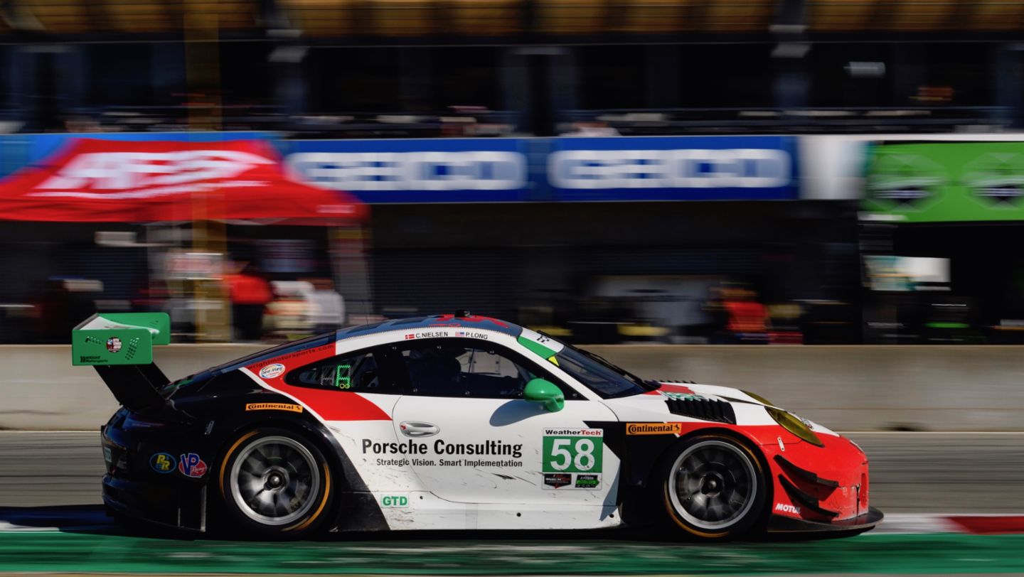 911 RSR, Wright Motorsports, IMSA WeatherTech SportsCar Championship, Race, Laguna Seca, 2018, Porsche AG