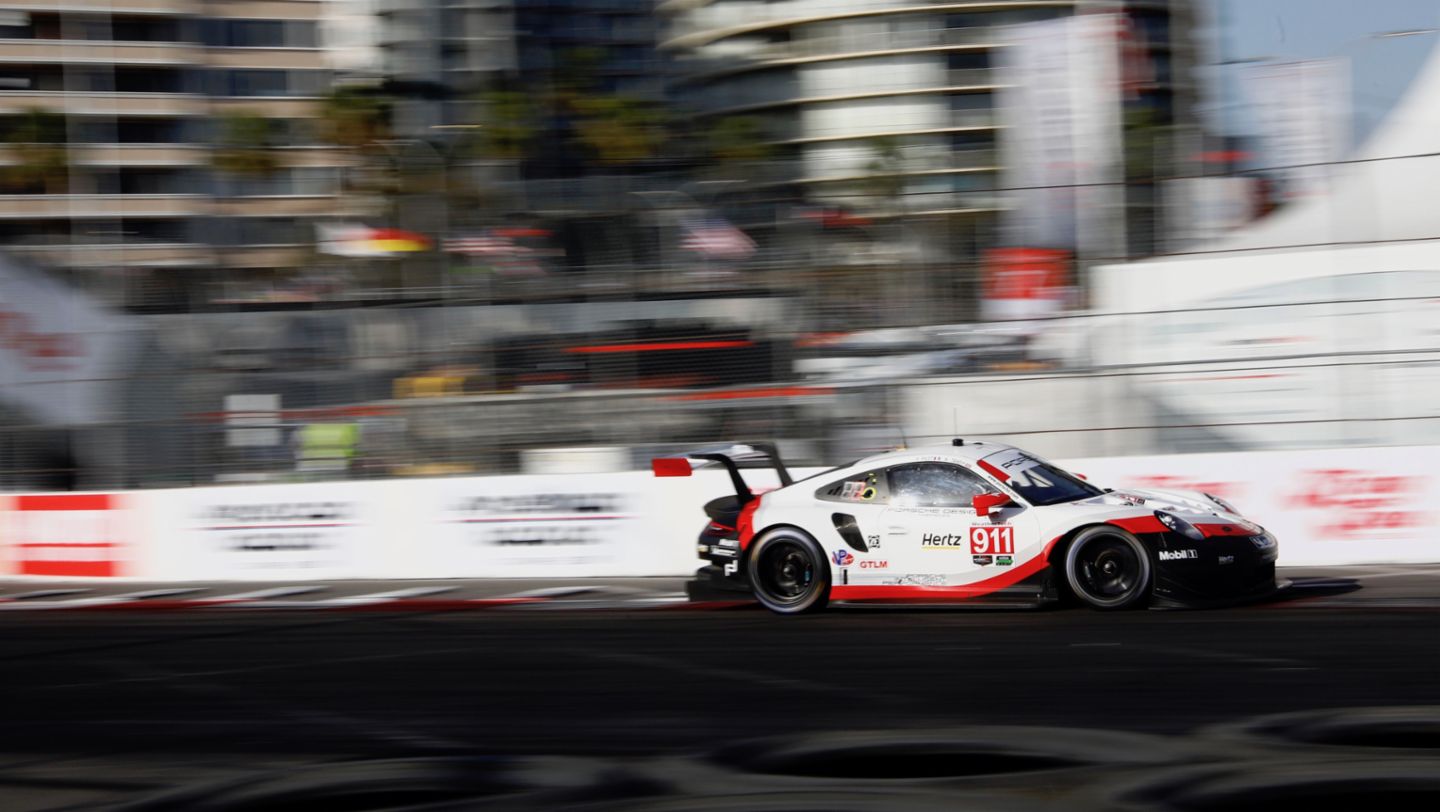 911 RSR, Qualifying, Long Beach, IMSA WeatherTech SportsCar Championship, 2018, Porsche AG