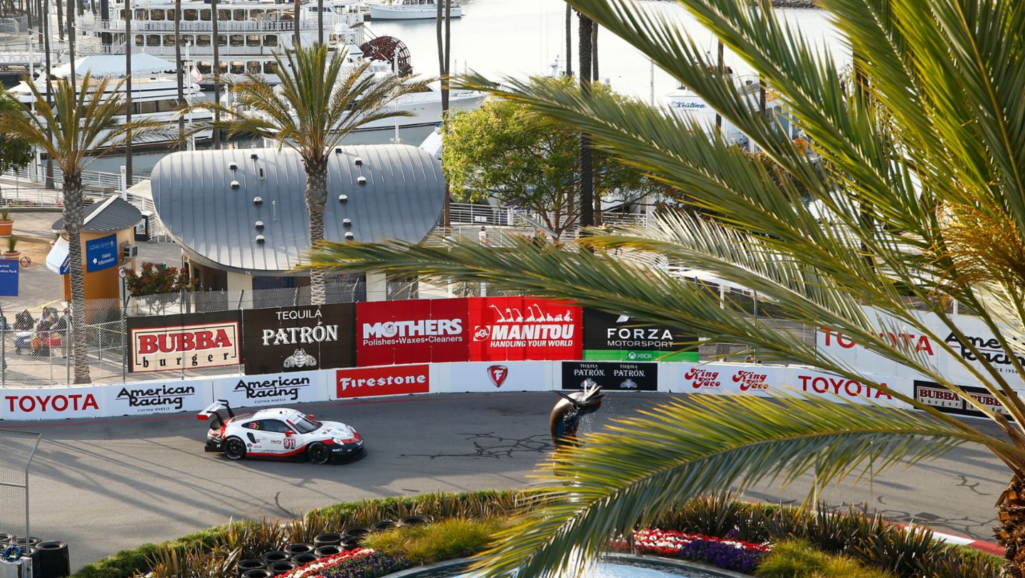 911 RSR, Practice, Long Beach, IMSA WeatherTech SportsCar Championship, 2018, Porsche AG