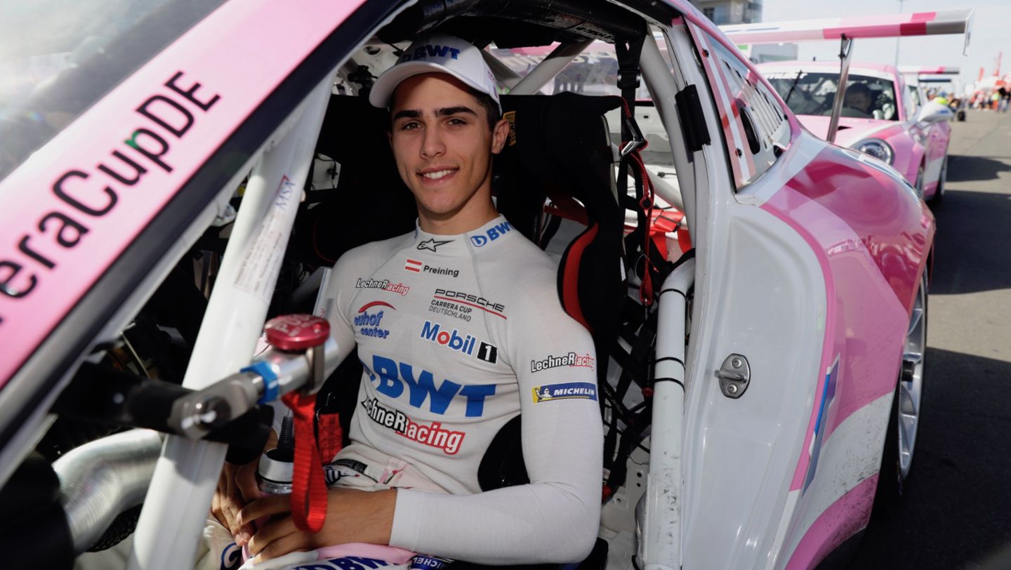 Thomas Preining, BWT Lechner Racing, 2018, Porsche AG