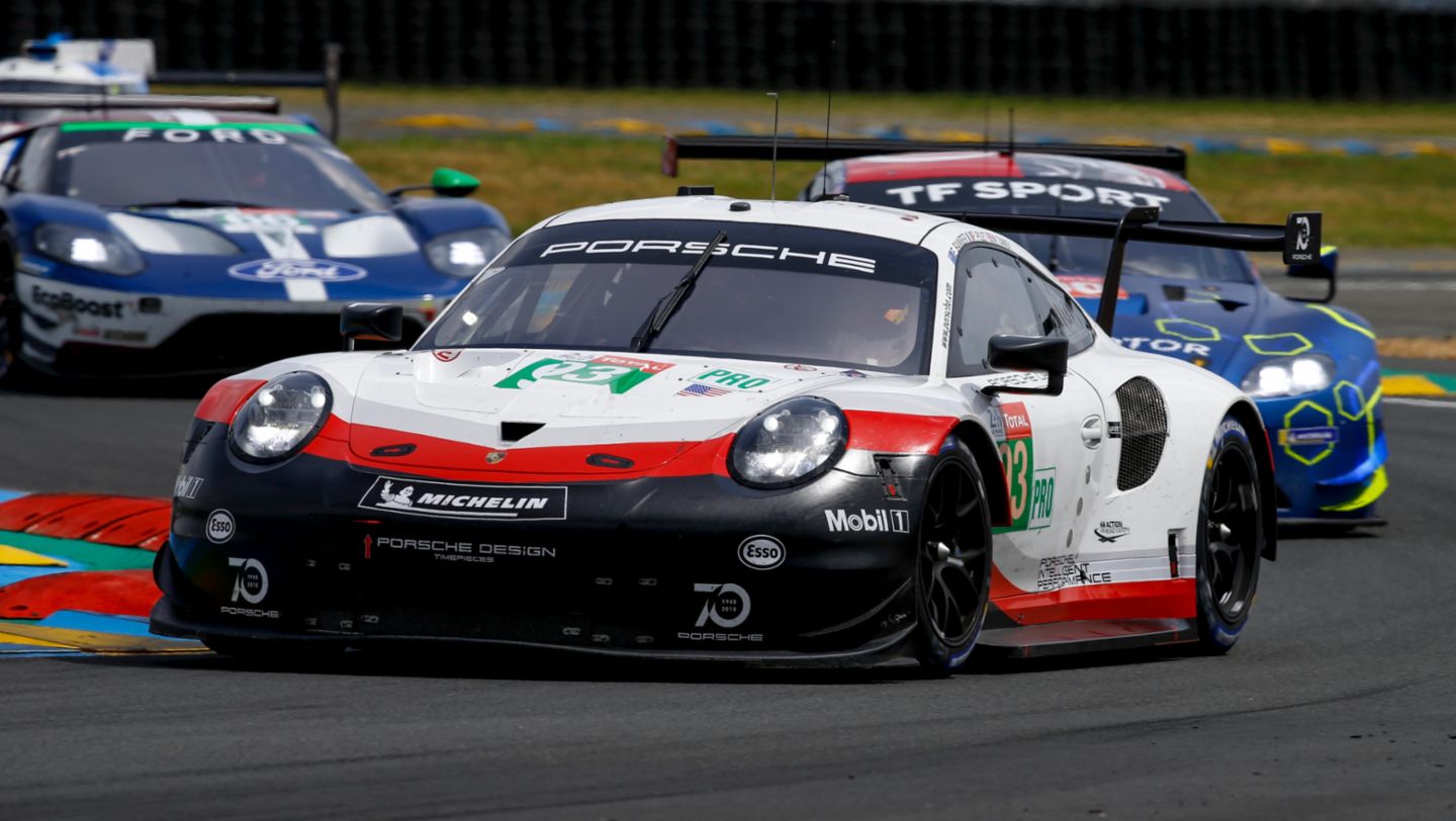 911 RSR, Porsche GT Team, Le Mans, Vortest, FIA WEC, 2018, Porsche AG