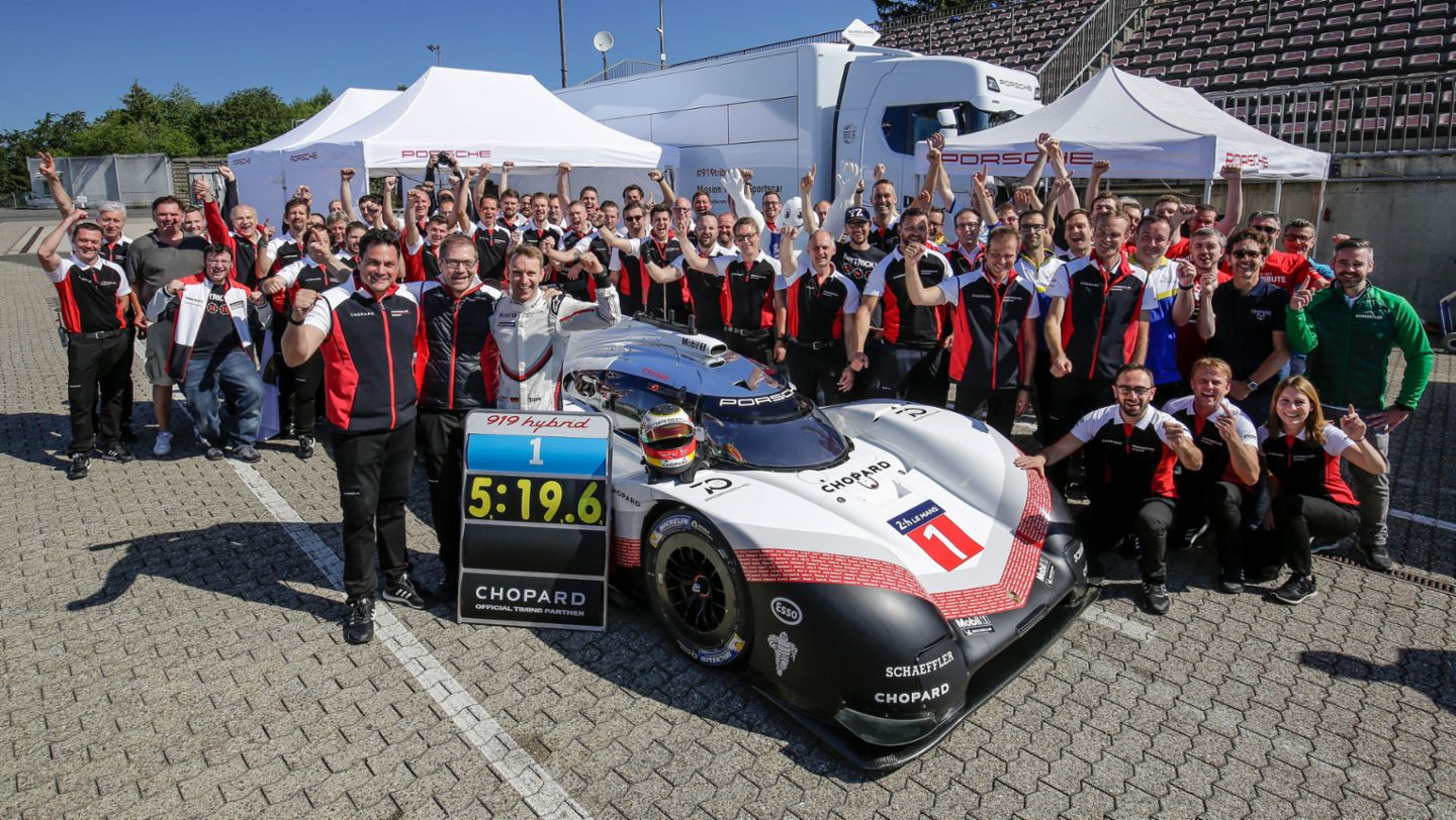 Porsche Team, 919 Hybrid Evo, Nürburgring, 2018, Porsche AG