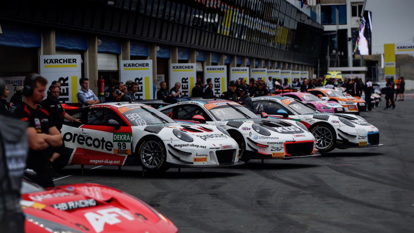 911 GT3 R, ADAC GT Masters, race 10, Zandvoort, 2018, Porsche AG