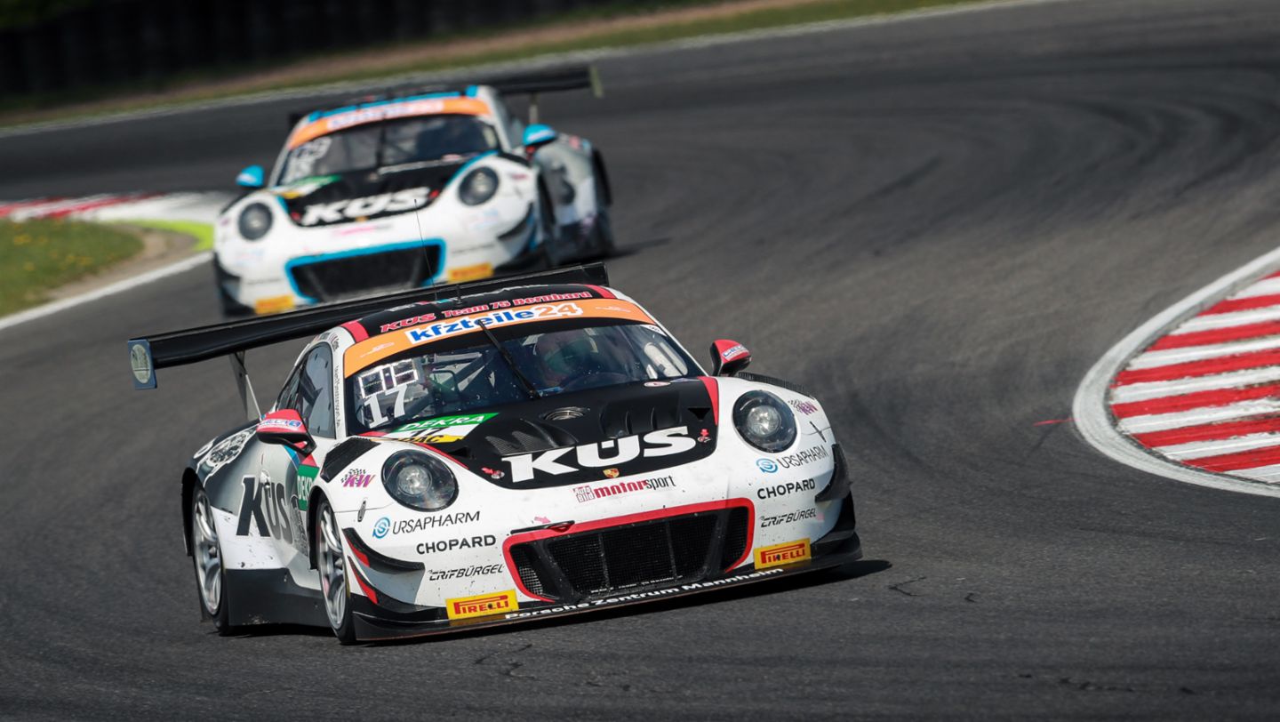 911 GT3 R, KÜS Team75 Bernhard, ADAC GT Masters, Most, 2018, Porsche AG