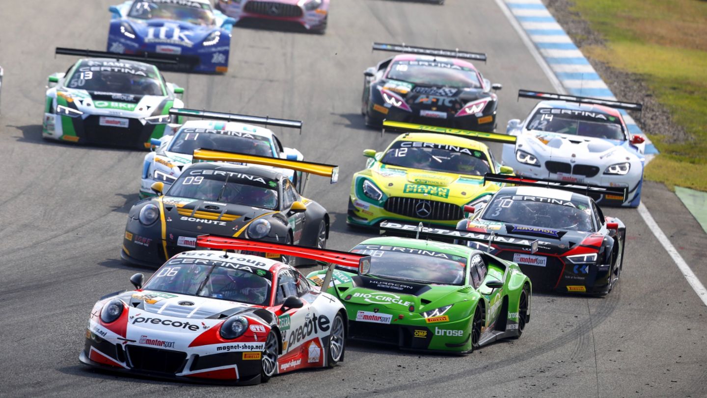 911 GT3 R, Precote Herberth Motorsport, ADAC GT Masters Hockenheimring, 2017, Porsche AG