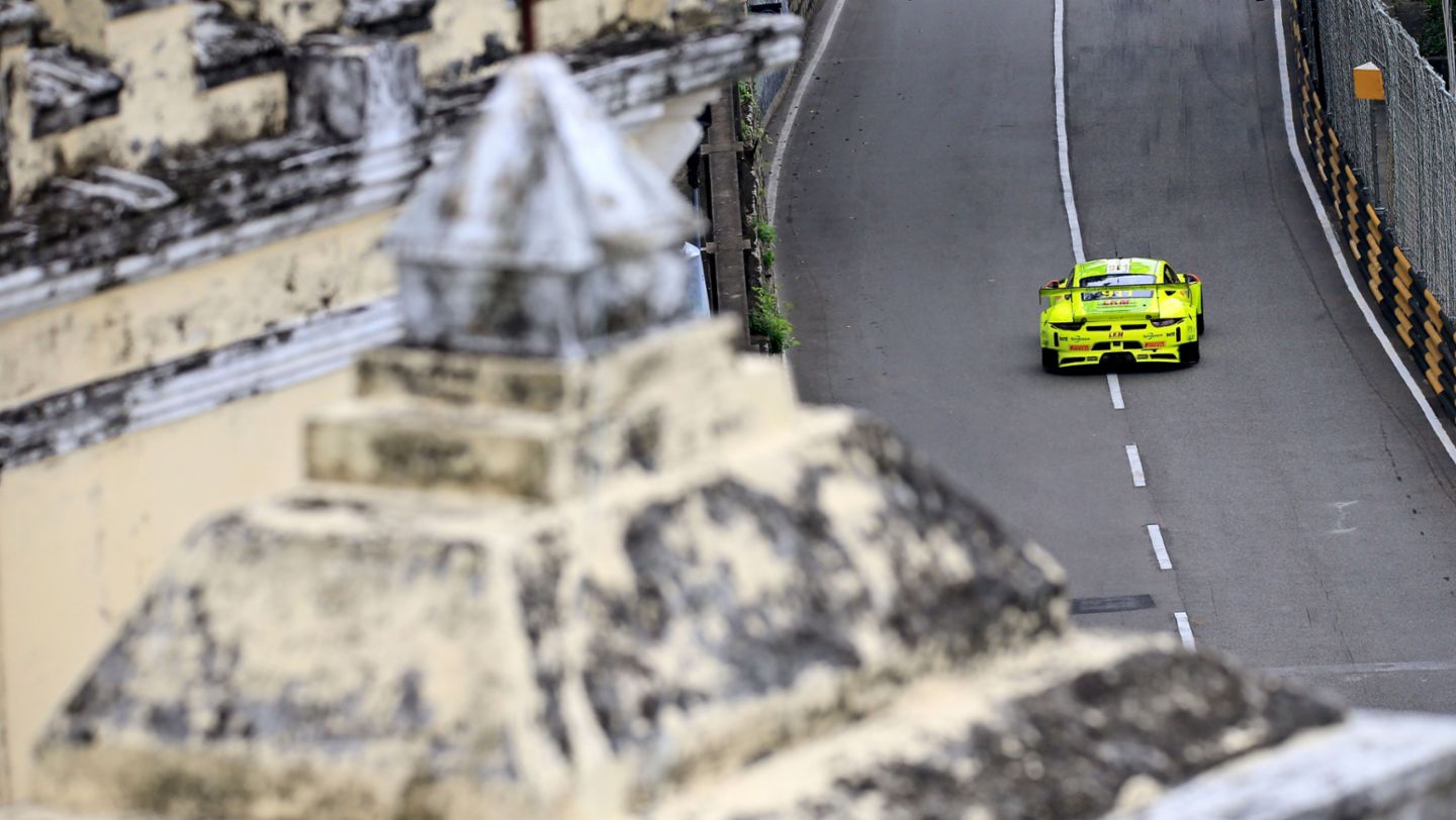 911 GT3 R, Manthey-Racing (911), free practice, FIA GT World Cup, Macau/China, 2018, Porsche AG