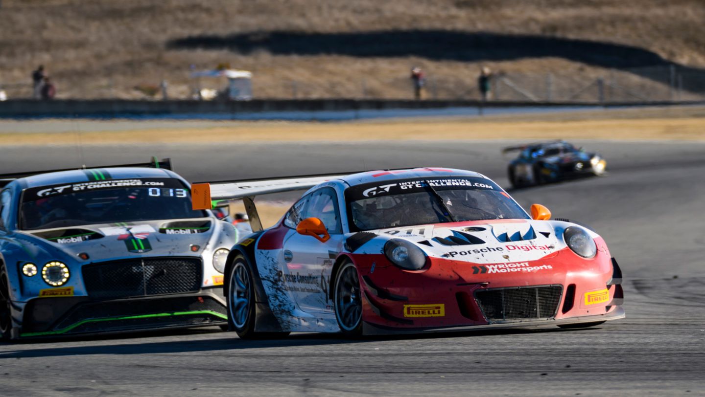 911 GT3 R, Wright Motorsports, 4. Lauf, Laguna Seca, 2018, Porsche AG