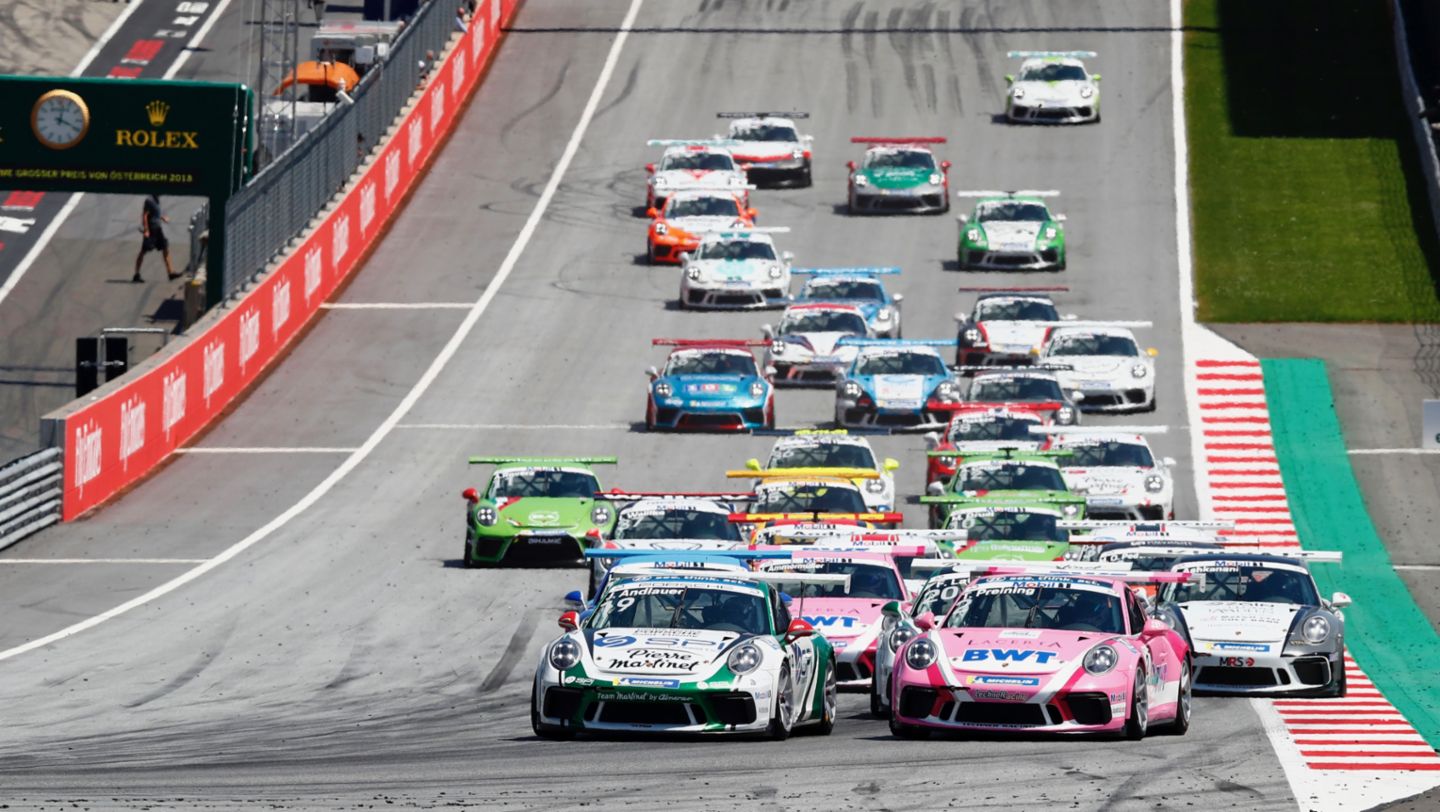 Porsche Mobil1 Supercup, Spielberg, race, 2018, Porsche AG