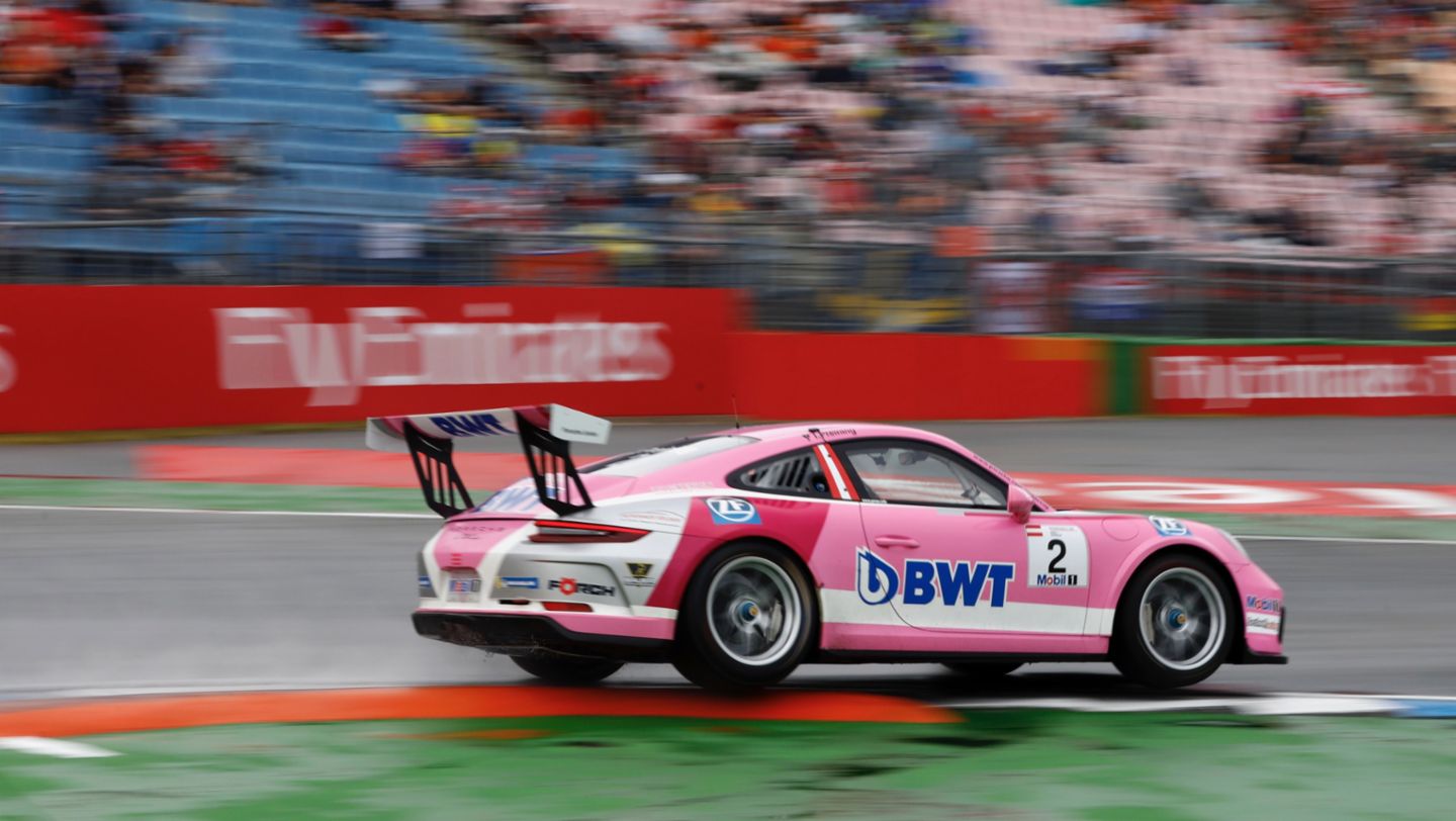 911 GT3 Cup, Porsche Mobil 1 Supercup, Qualifying, run 5, Hockenheimring, 2018, Porsche AG