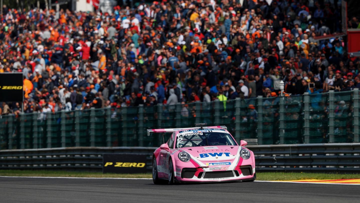911 GT3 Cup, Spa-Franchorchamps, race 7, 2018, Porsche AG
