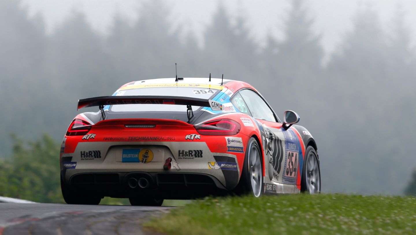 Cayman GT4 Clubsport, Team raceunion Teichmann Racing, Nürburgring, 2016, Porsche AG