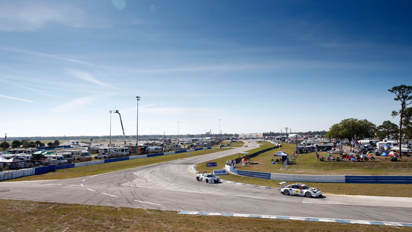 Porsche 911 RSR, Sebring, IMSA WeatherTech SportsCar Championship, 2016, Porsche AG