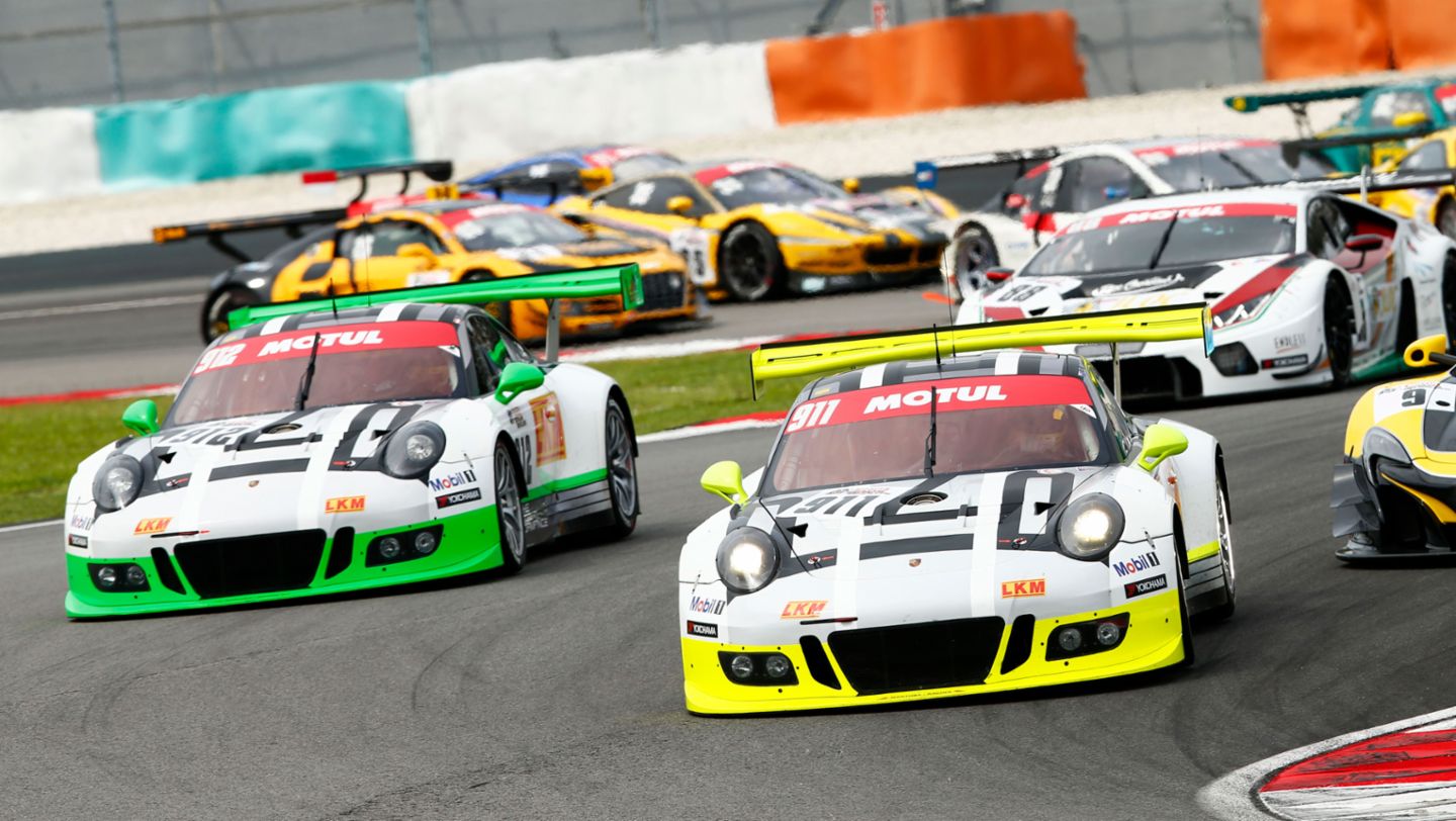 911 GT3 R, Team Manthey Racing, Intercontinental GT Challenge, Sepang, 2016, Porsche AG