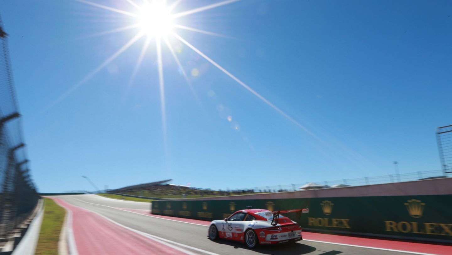 Sven Müller (D), 911 GT3 Cup, Porsche Mobil 1 Supercup, Austin, 2016, Porsche AG
