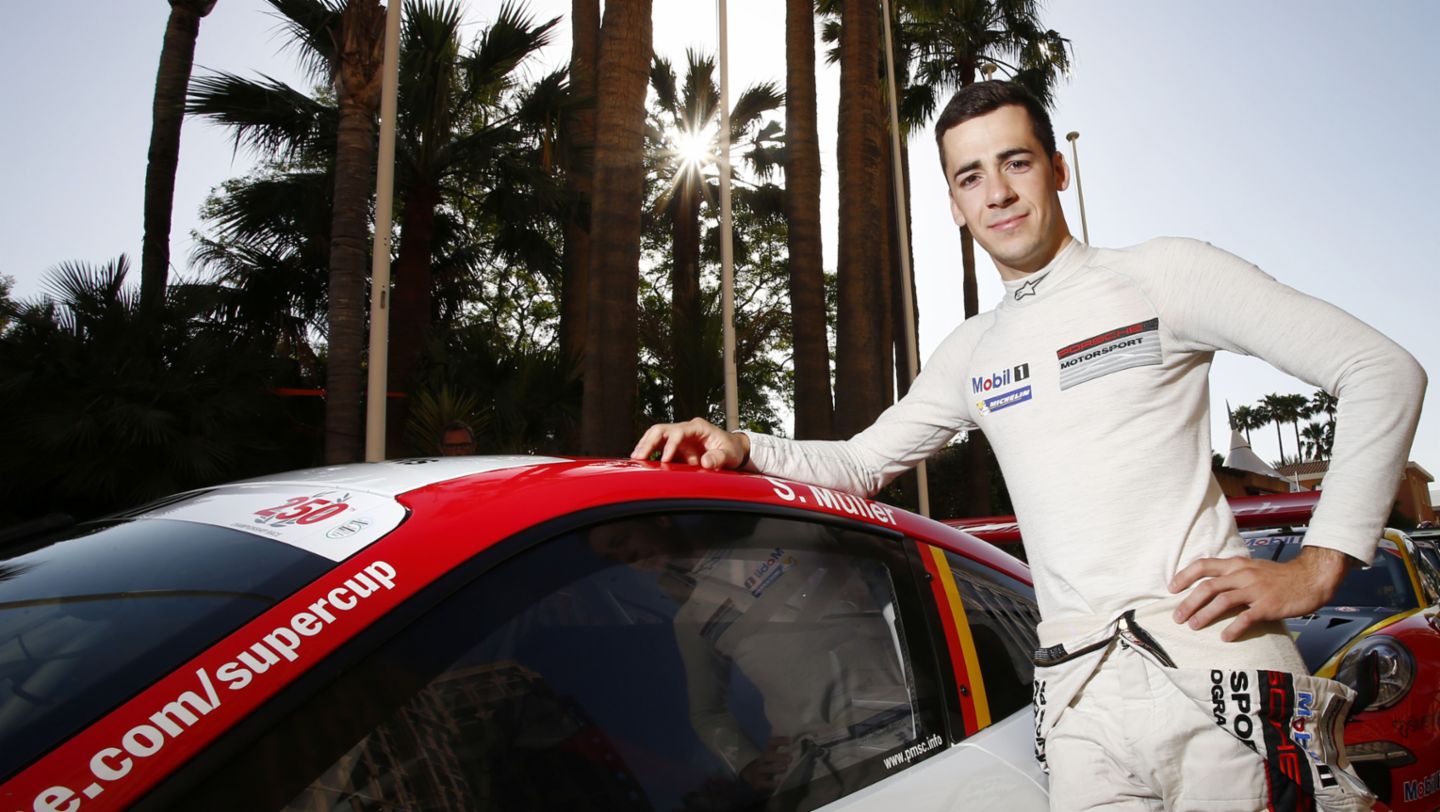 Sven Müller, double champion, Porsche Mobil 1 Supercup, Monaco, 2016, Porsche AG