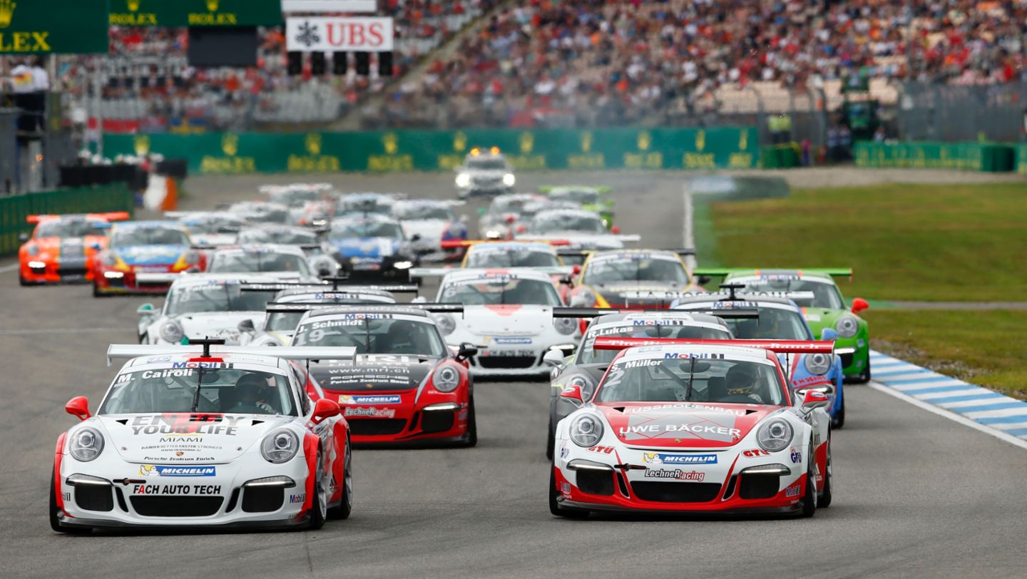 911 GT3 Cup, Porsche Mobil 1 Supercup, Formula One, 2016, Porsche AG