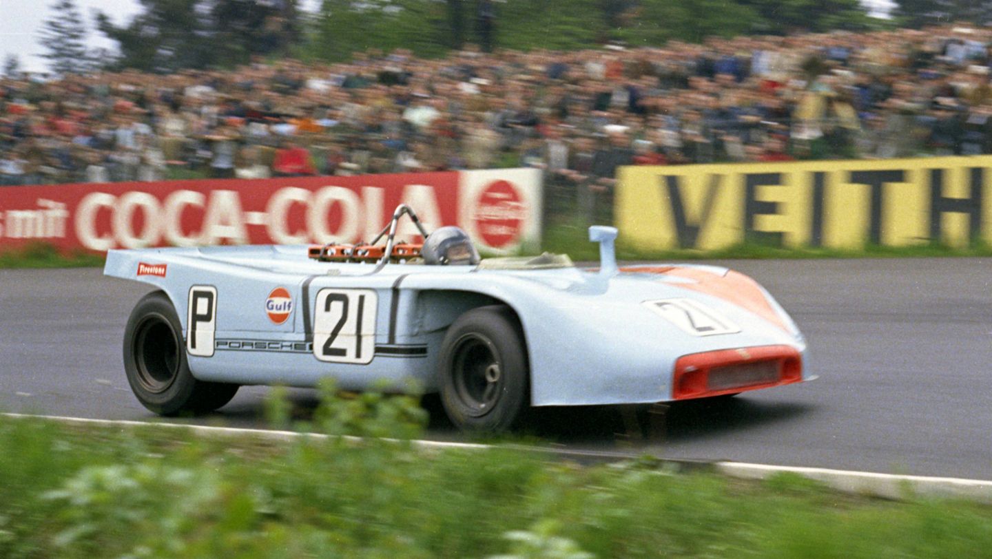 Porsche 908/03 Spyder, 1000-Kilometer-Rennen Nürburgring, 1970, Porsche AG