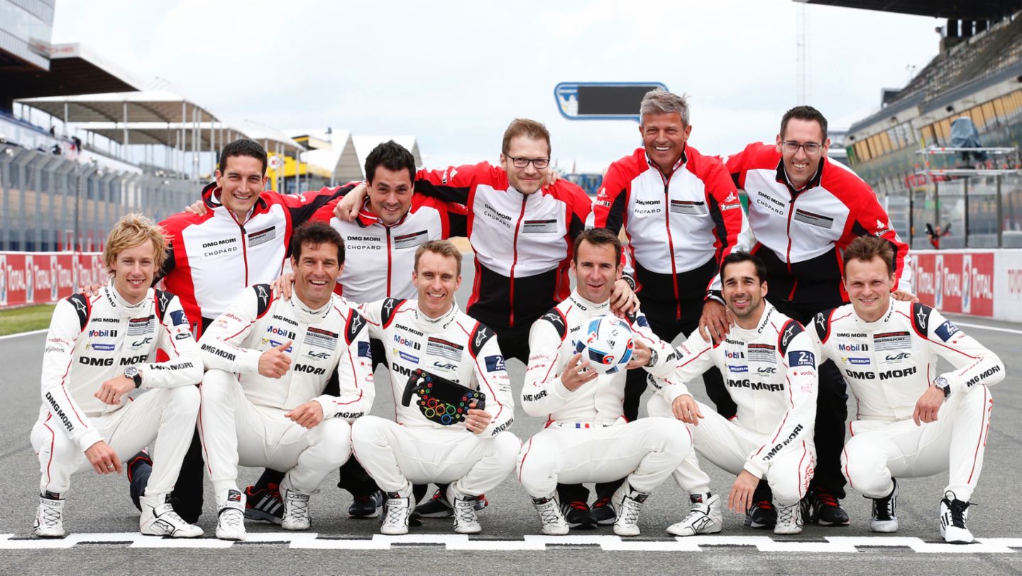 Porsche Team, WEC, Le Mans, 2016, Porsche AG