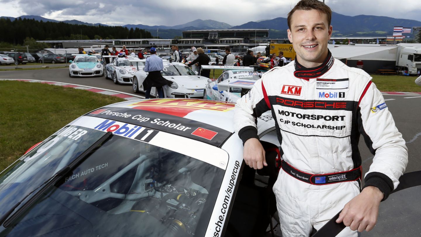 Earl Bamber, Werksfahrer, 2014, Porsche AG