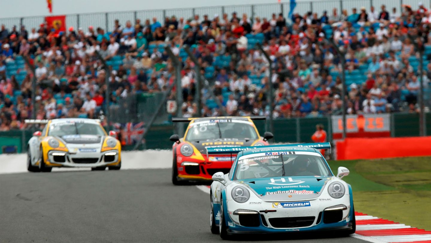 Michael Ammermüller, Porsche Mobil 1 Supercup, Silverstone 2015, Porsche AG