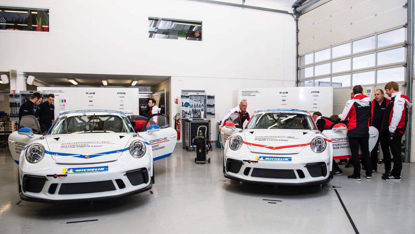 911 GT3 Cup, Porsche Junior selection process, Le Castellet, France, 2018, Porsche AG