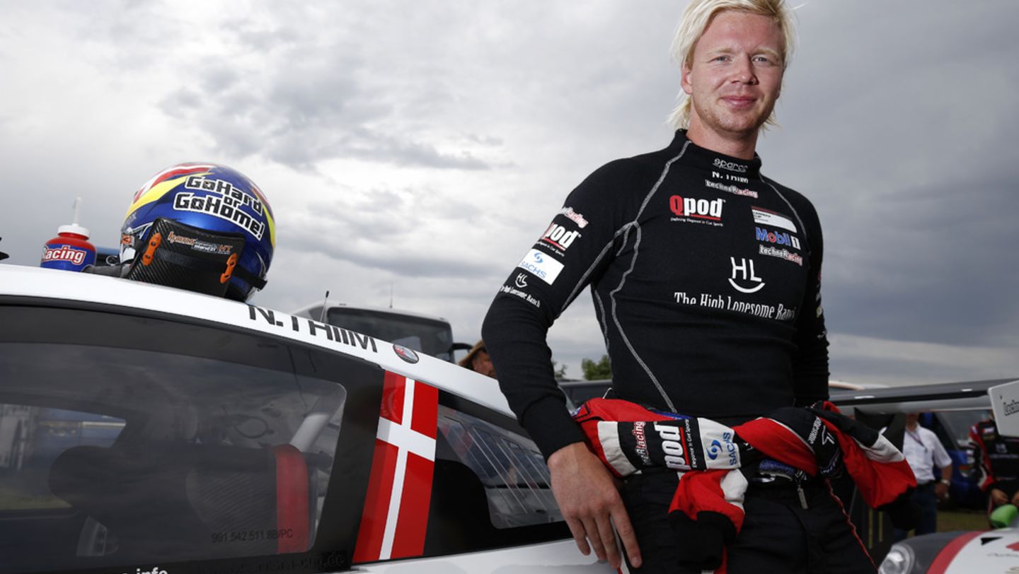 Nicki Thiim, Works driver, Hockenheimring, 2014, Porsche AG