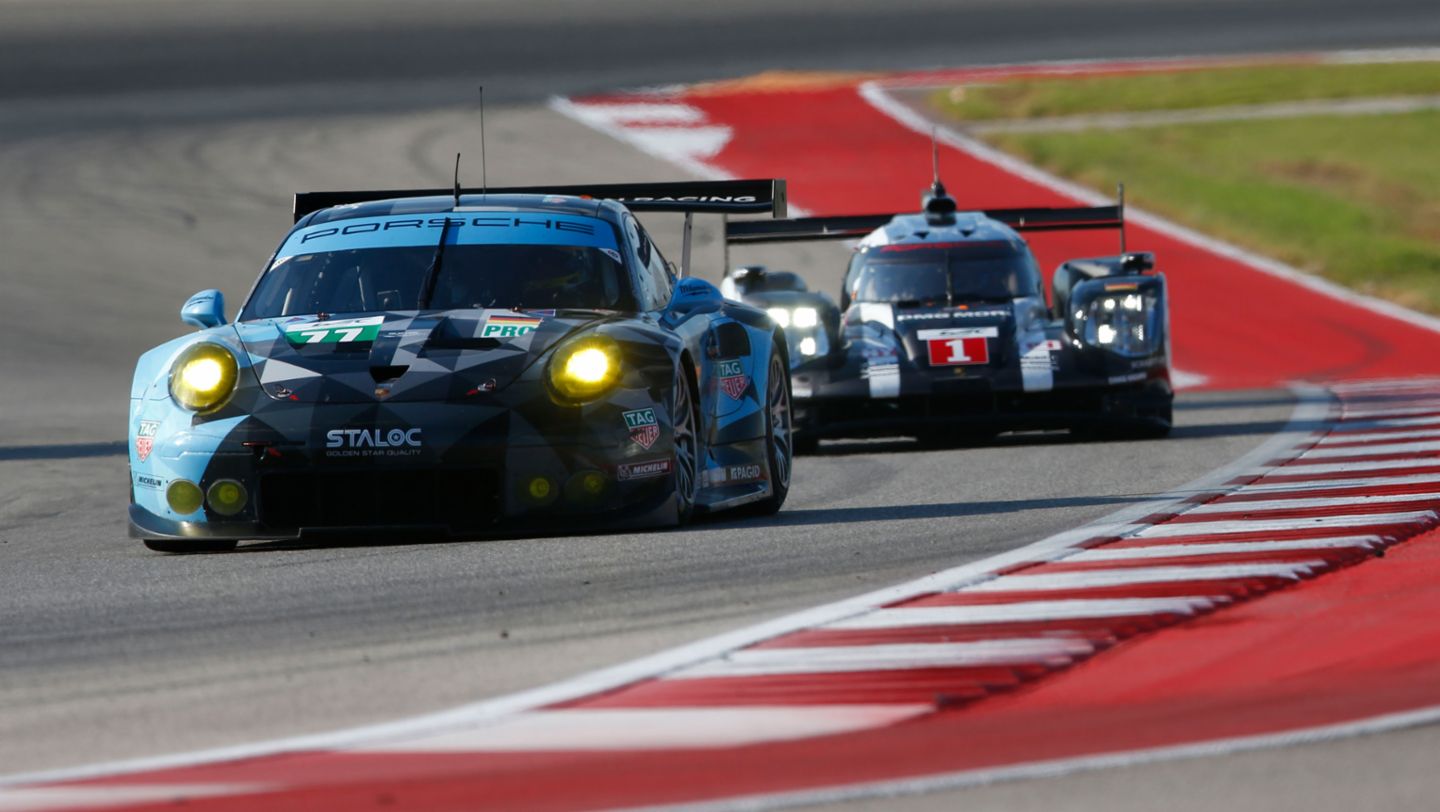911 RSR, Dempsey Proton Racing, WEC, Austin, 2016, Porsche AG