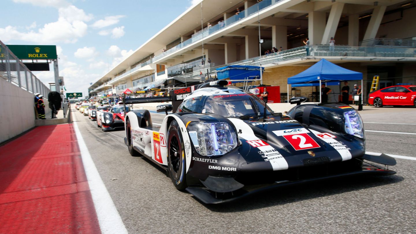 919 Hybrid, Practice, WEC, Austin, 2016, Porsche AG