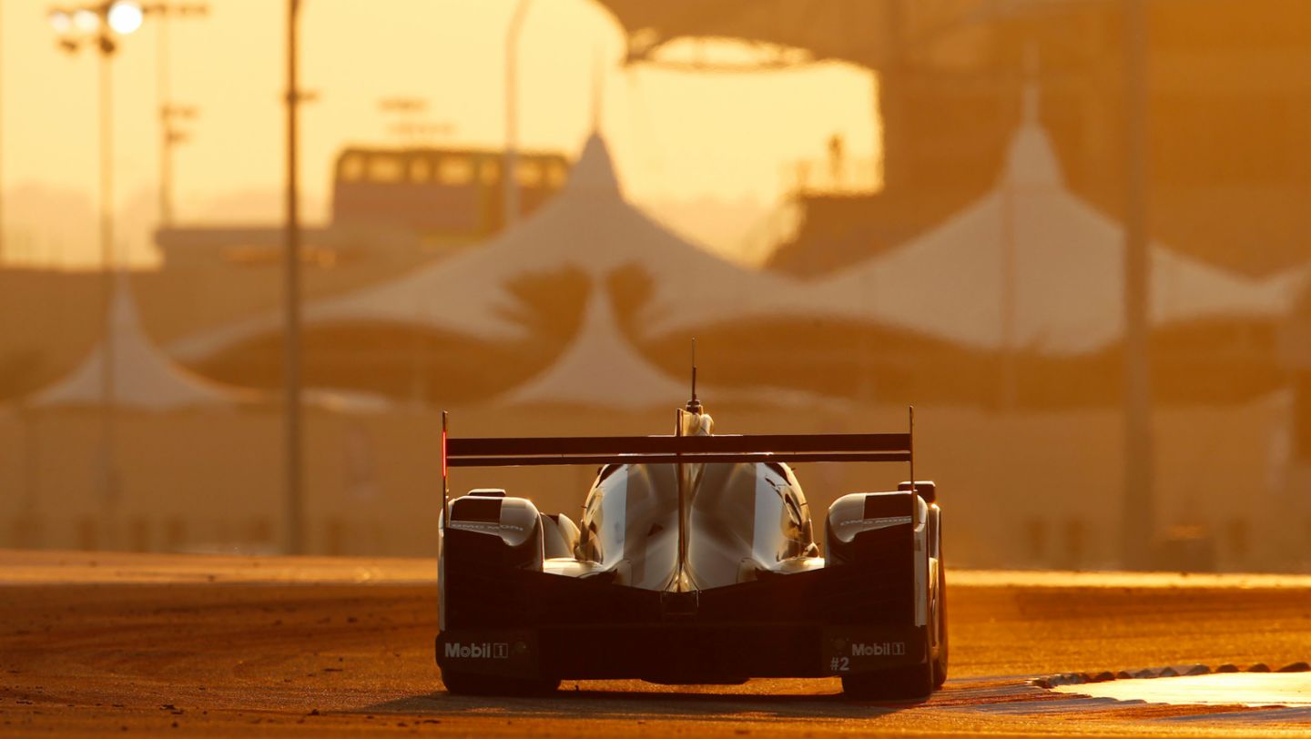 919 Hybrid, free practice, WEC, Bahrain, 2016, Porsche AG
