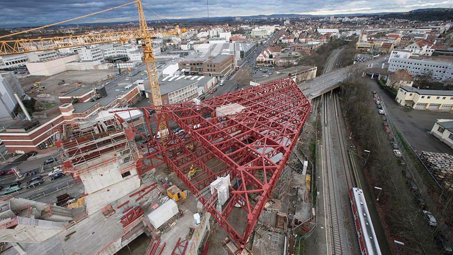 Bau Porsche-Museum, 2005-2008, Porsche AG