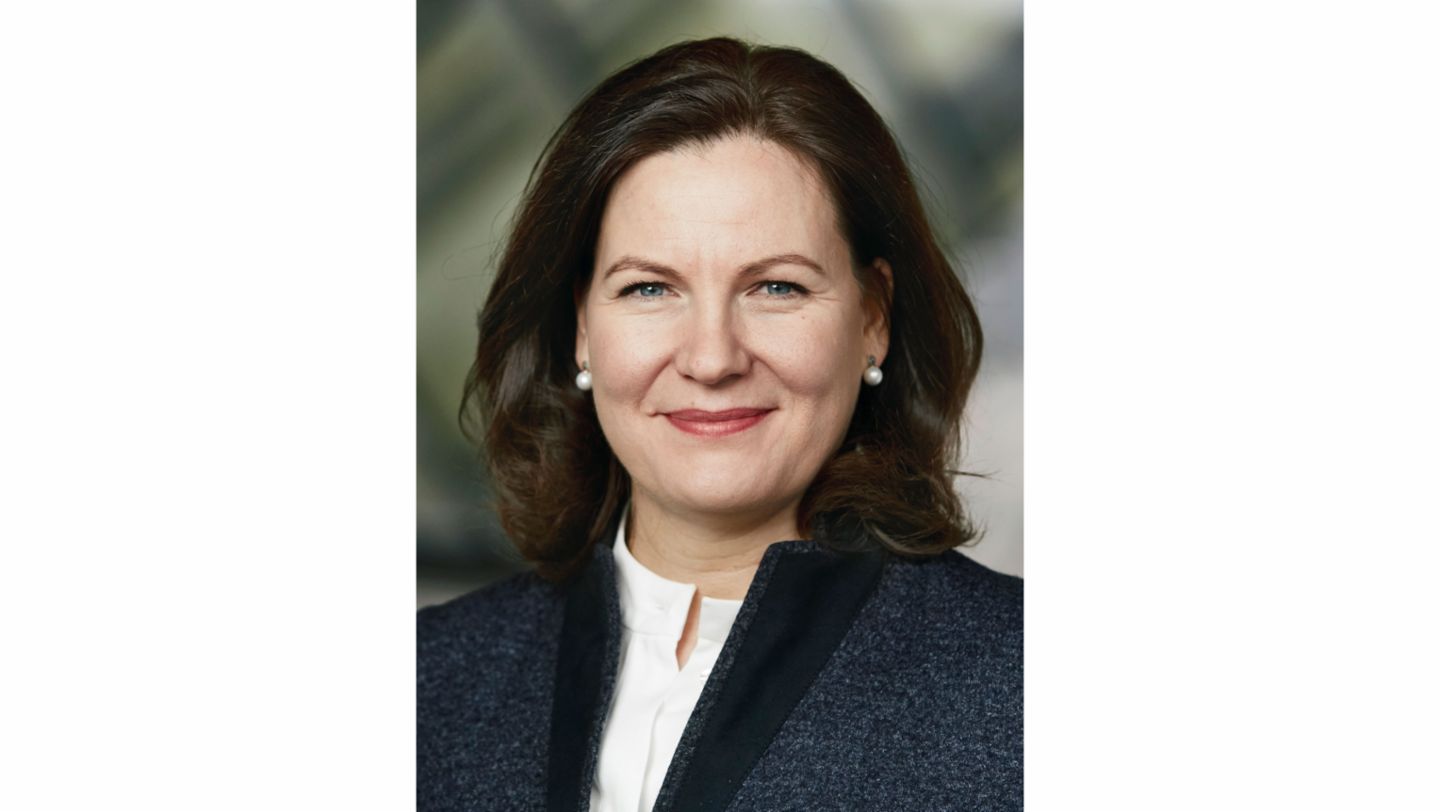 Daniela Rathe, Leiterin Politik und Außenbeziehungen, 2016, Porsche AG