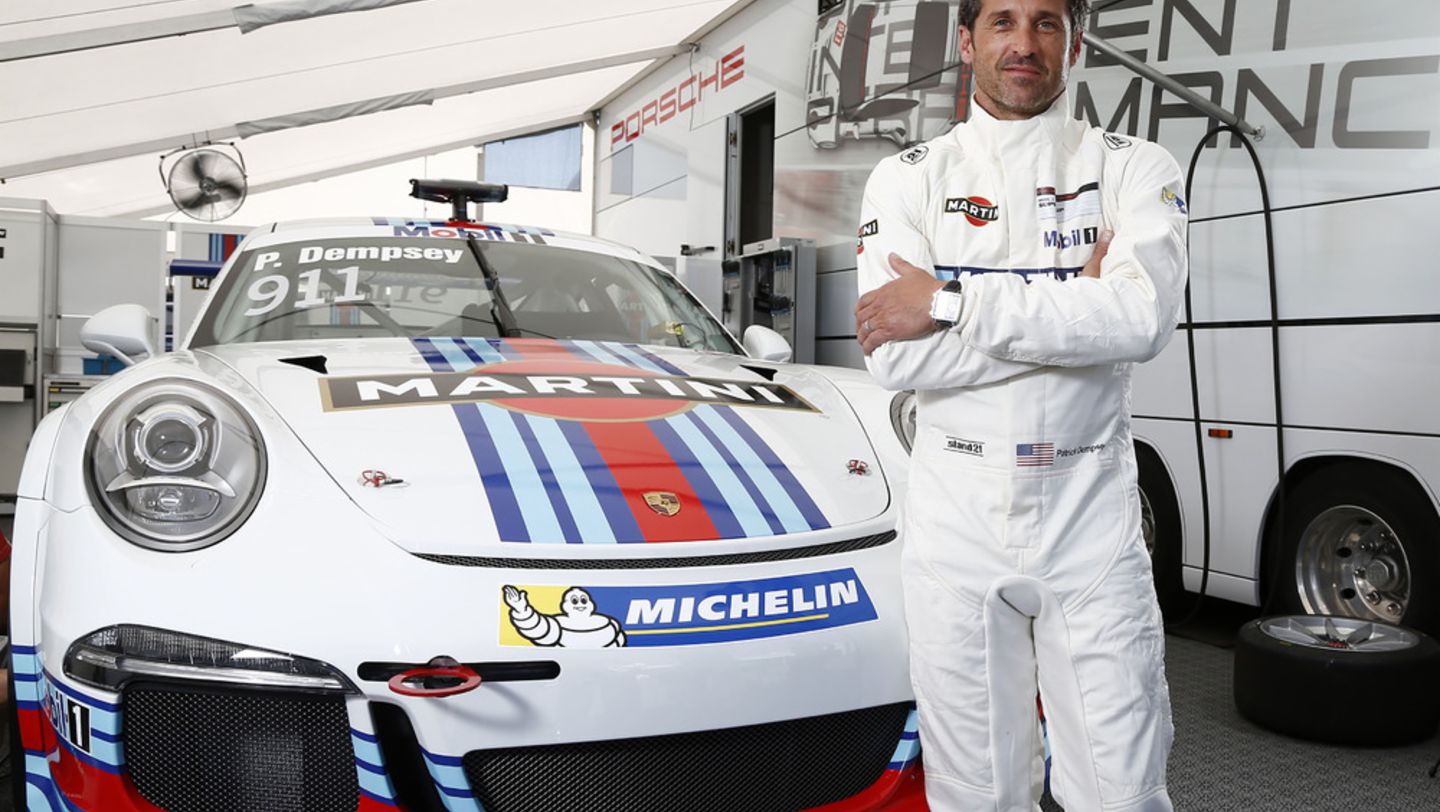 Patrick Dempsey, 911 RSR, 2014, Porsche AG