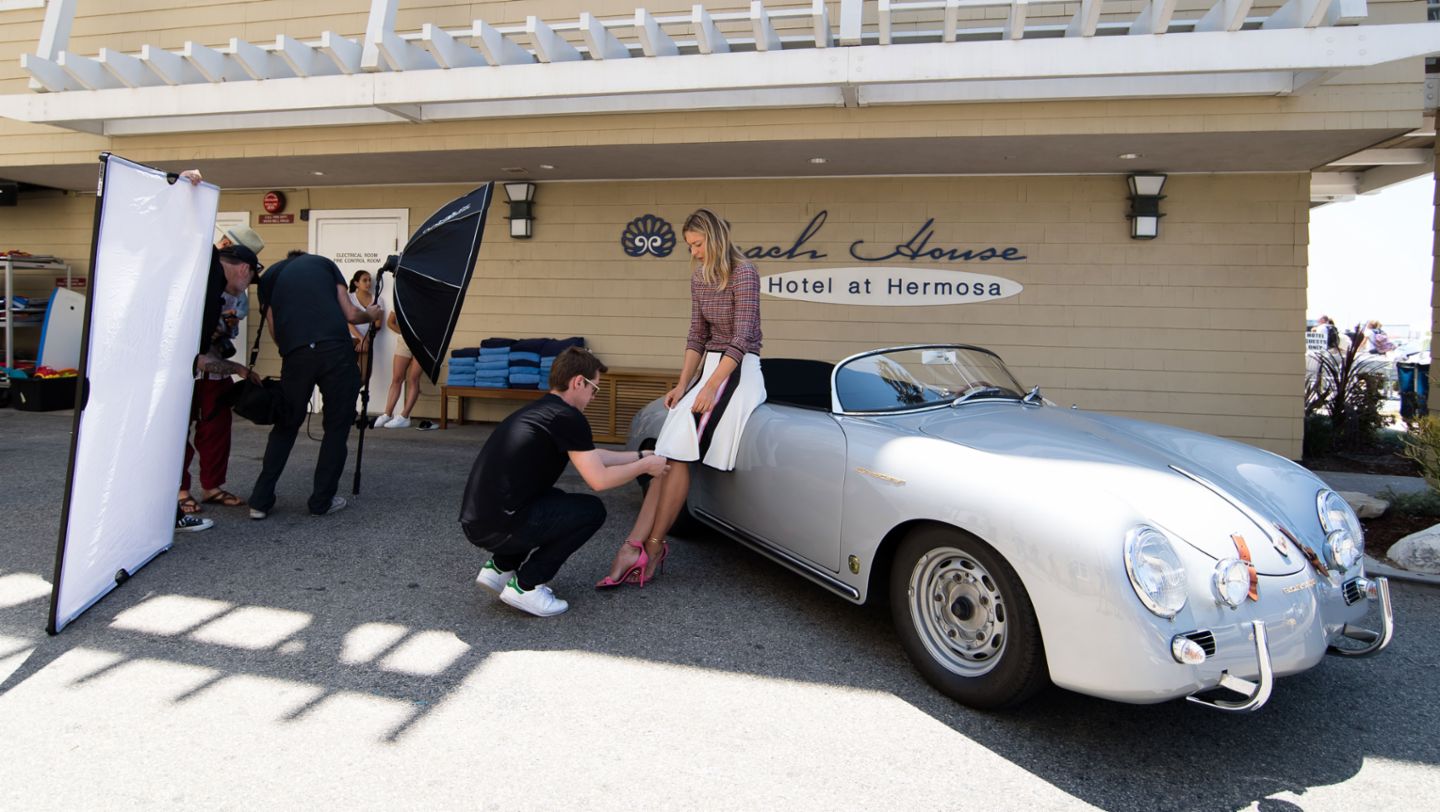 María Sharapova, Hermosa Beach House, en playa Hermosa (California, EE.UU.), 2017, Porsche AG