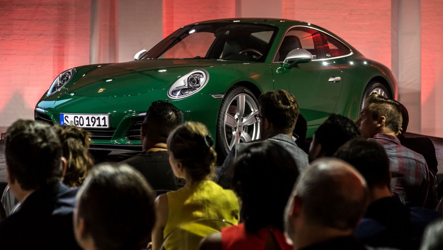 Einmillionster 911, Design Forum, New York City, 2017, Porsche AG