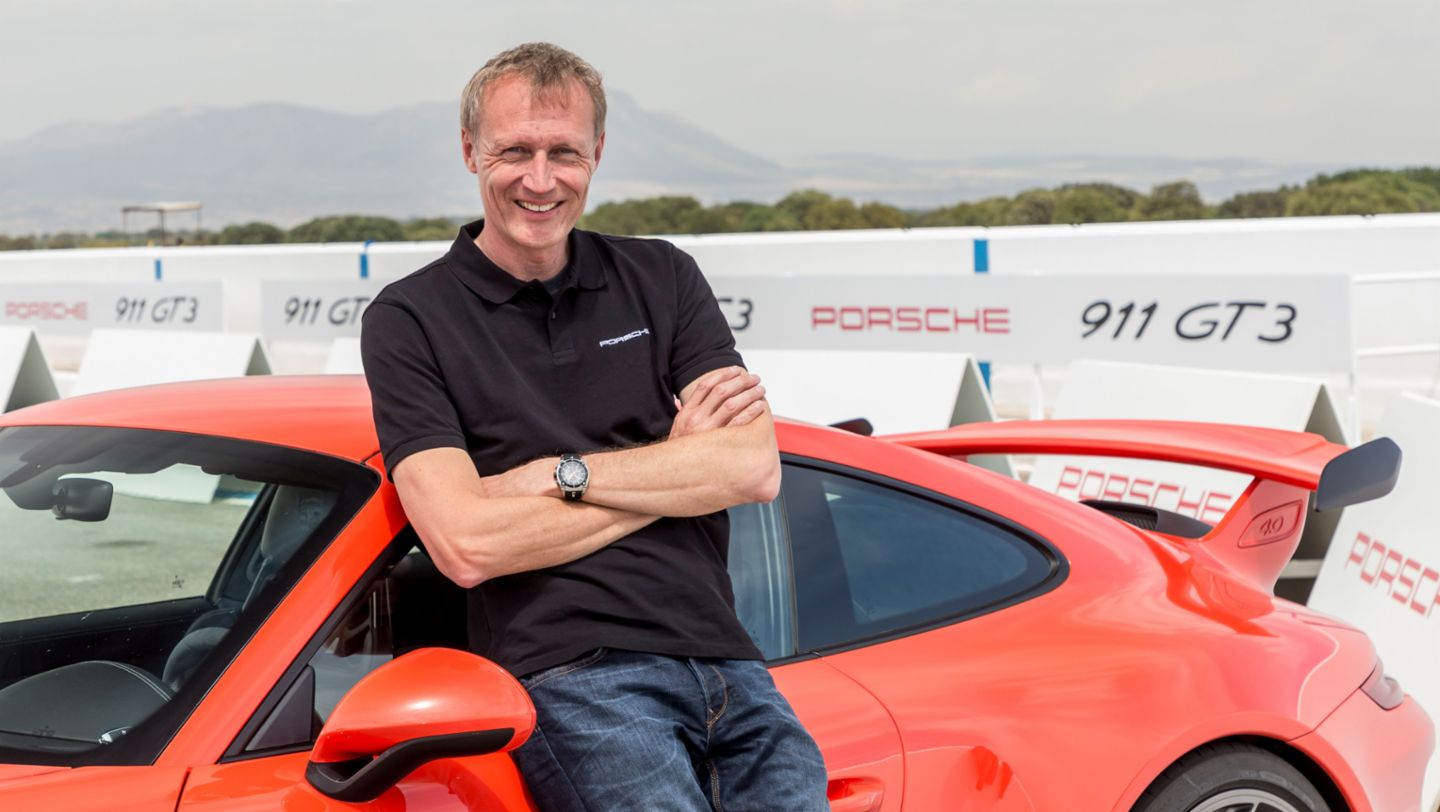 Andreas Preuninger, Director GT Model Line, 911 GT3, Granada, Andalusien, 2017, Porsche AG