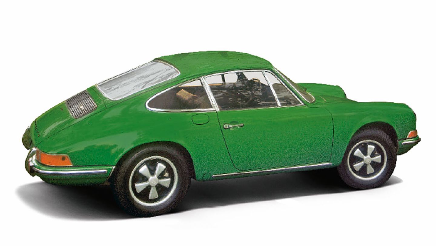 Verde Víbora: 911 T 2.4 Coupé, 1972, 2018, Porsche AG