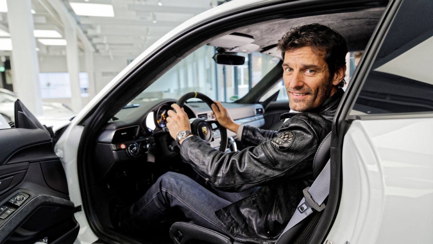 Mark Webber, 911 GT3 RS, 2018, Porsche AG