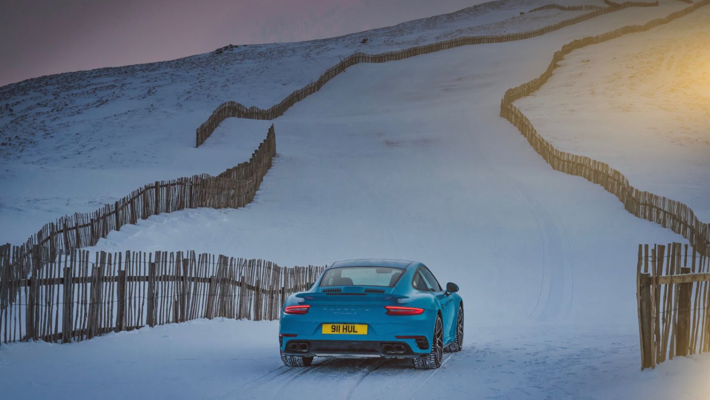 911 Turbo S, Glenshee Ski Centre, Scotland, 2018, Porsche AG