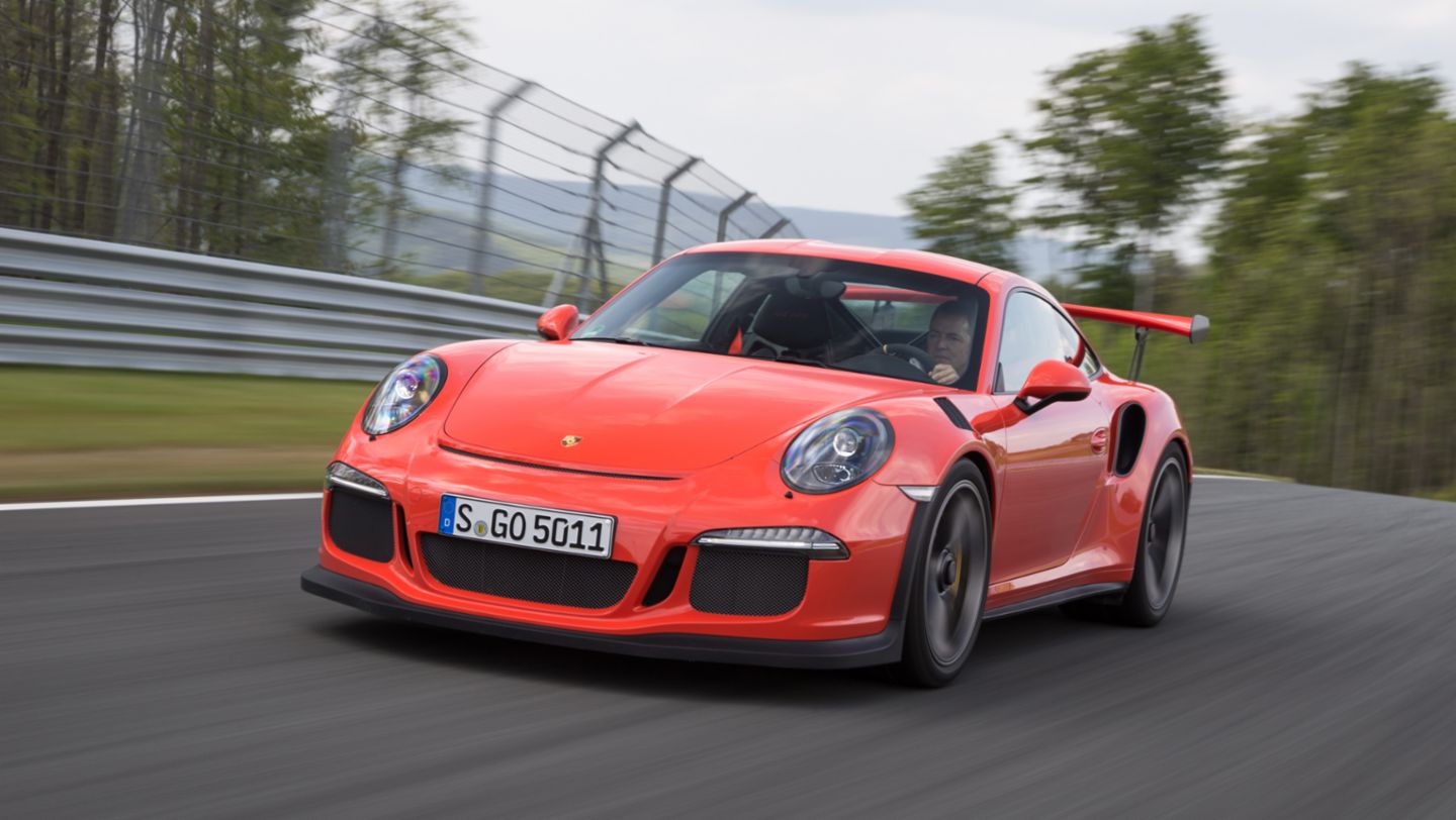 911 GT3 RS, Bilster Berg, 2015, Porsche AG