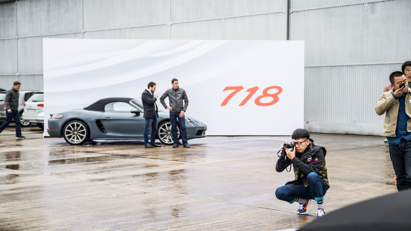 718 Boxster S, Internationaler Presselaunch, Lissabon, 2016, Porsche AG
