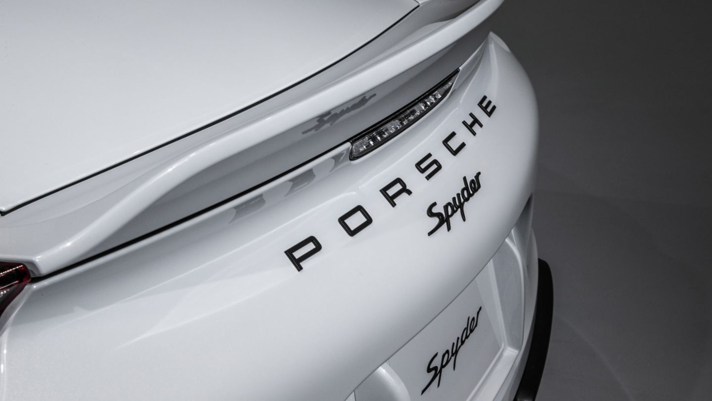 Boxster Spyder, 2015, Porsche AG