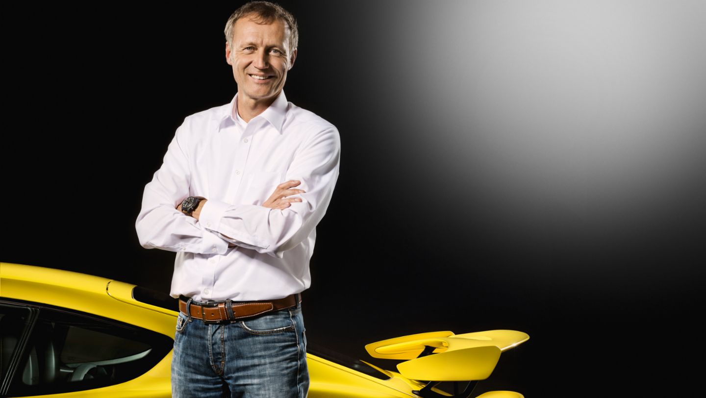 Andreas Preuninger, GT-Projektleiter, GT4, 2015, Porsche AG