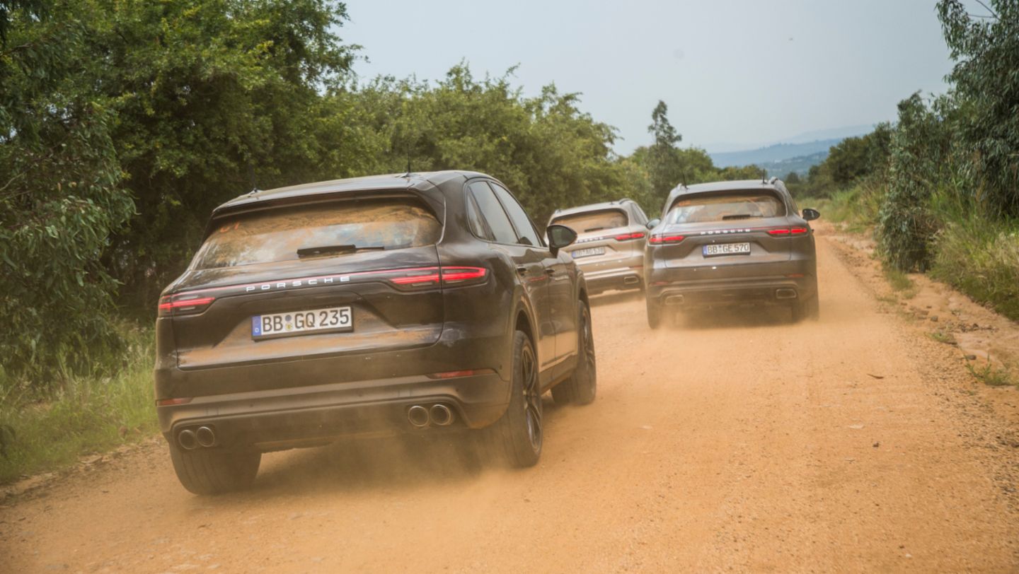 Cayenne Modelle, Südafrika, 2018, Porsche AG