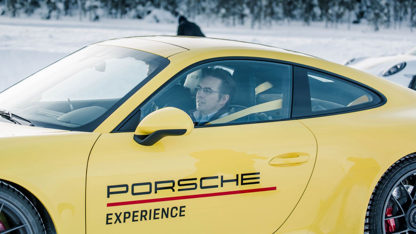 Christian Brinkmann, Porsche Ice Experience, Levi, Finland, 2018, Porsche AG