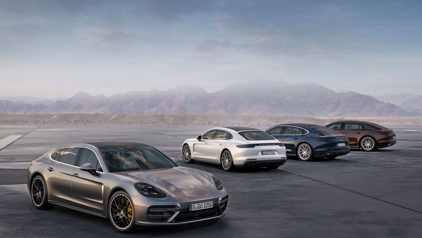 Panamera Turbo Executive, Panamera 4 E-Hybrid Executive, Panamera 4S Executive, Panamera 4 Executive, 2016, Porsche AG