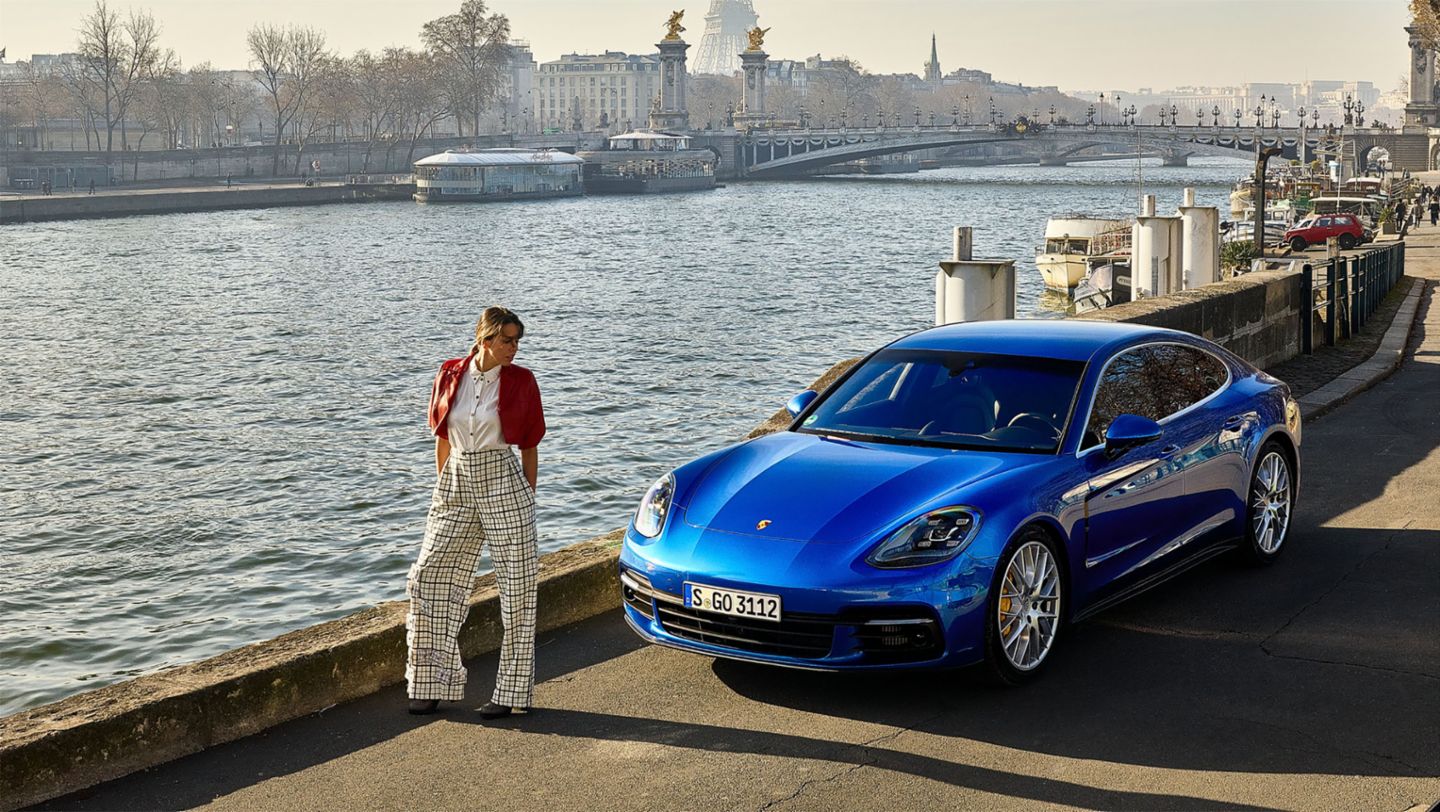 Panamera 4S, Paris Fashion Week, France, 2017, Porsche AG